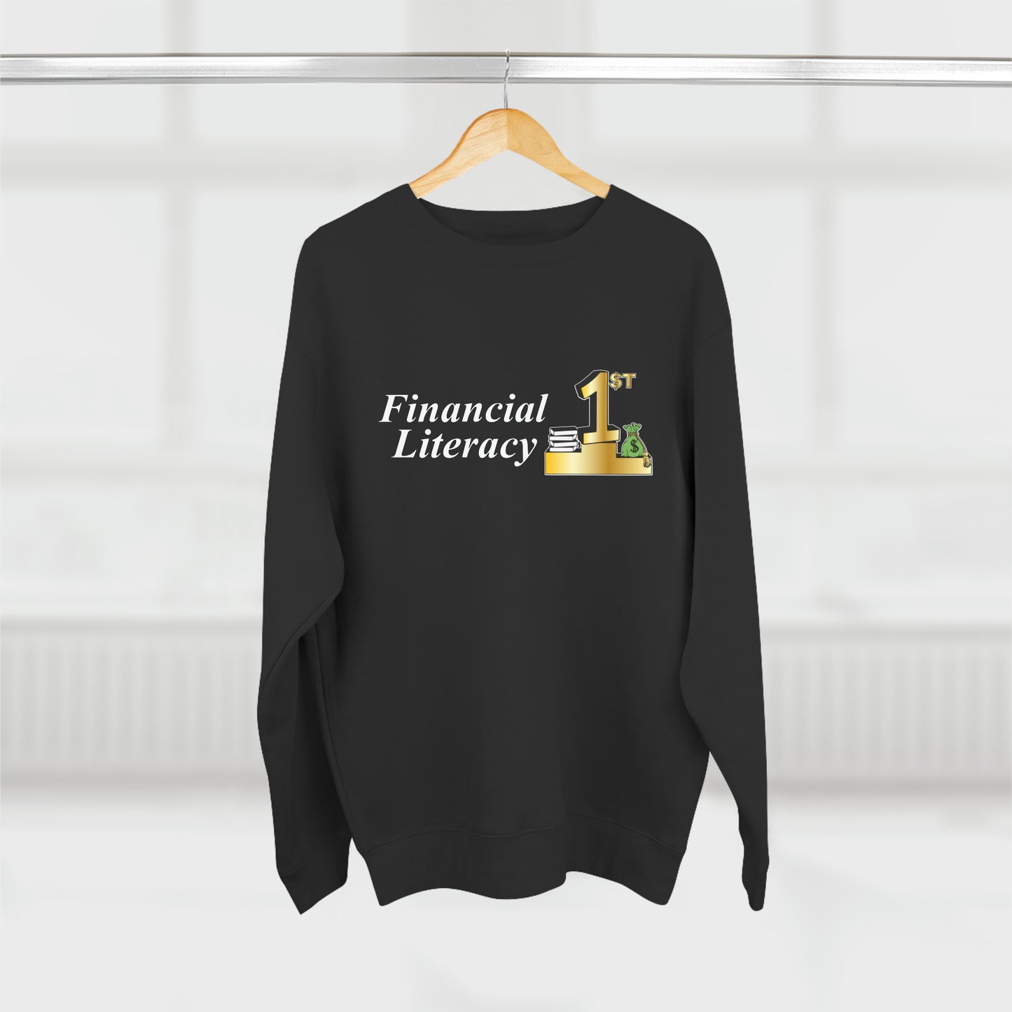 Financial Literacy Unisex Crewneck Sweatshirt