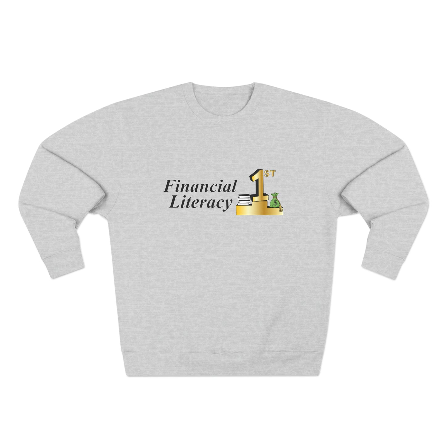 Financial Literacy Unisex Crewneck Sweatshirt