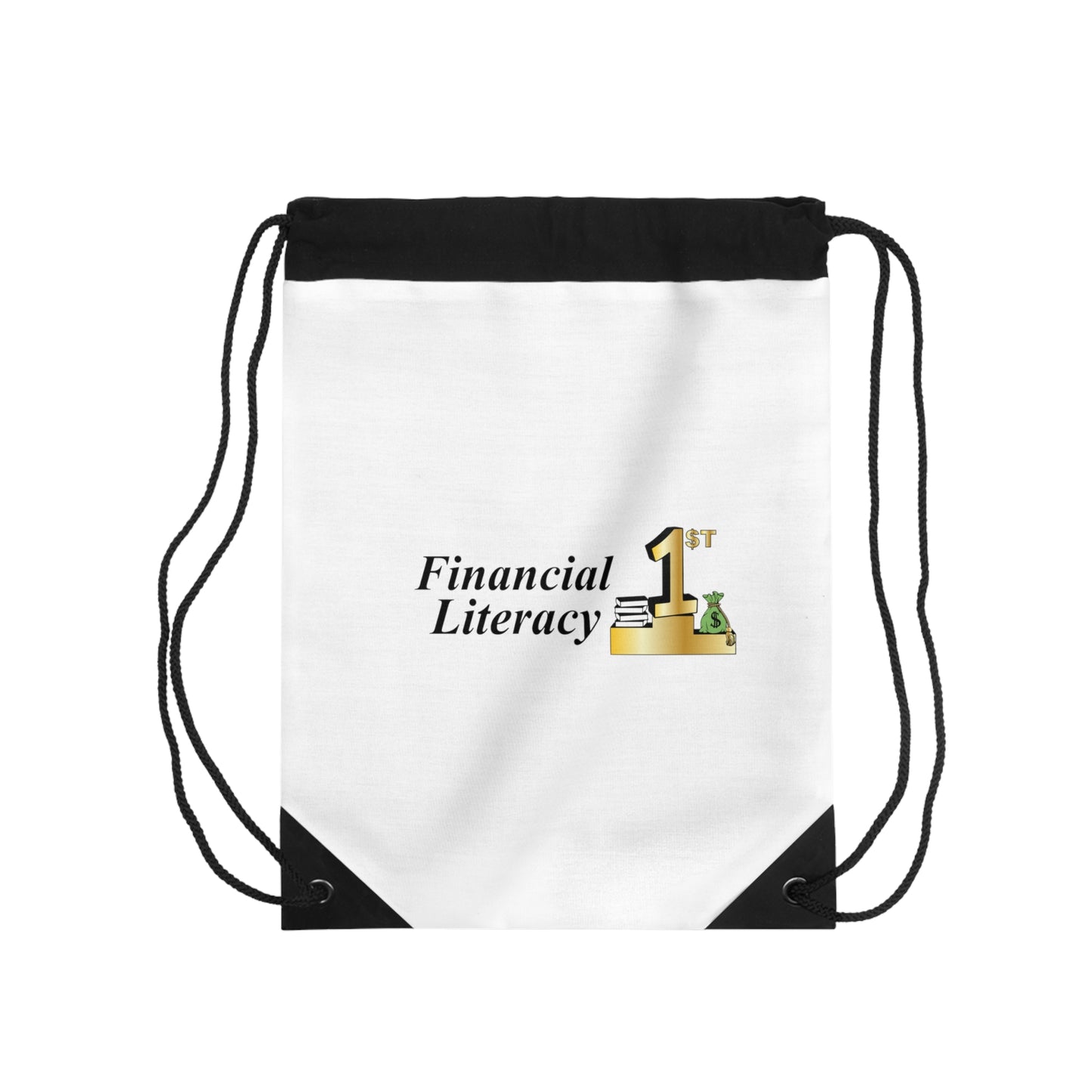 Financial Literacy Drawstring Bag