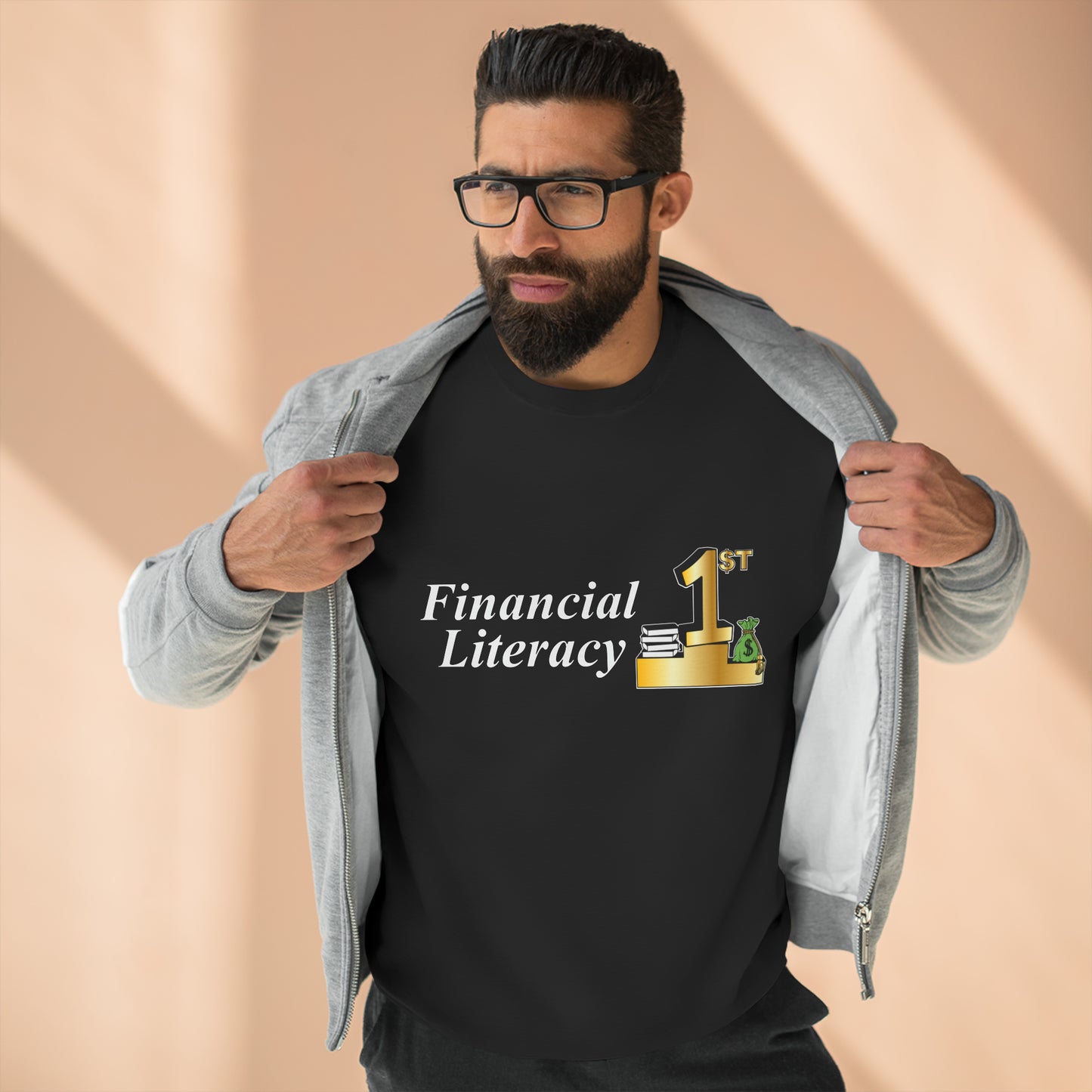 Financial Literacy Unisex Crewneck Sweatshirt